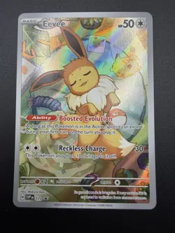 Eevee Black Star Promo 173 Prismatic Evolutions Card NM Condition - Image 1