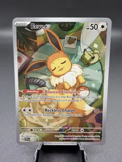 Eevee Black Star Promo 173 Prismatic Evolutions Card NM Condition - Image 1