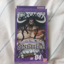 Animal Kingdom Pirates Starter Deck English ST-04 Sealed Kaido One Piece Card - Image 1