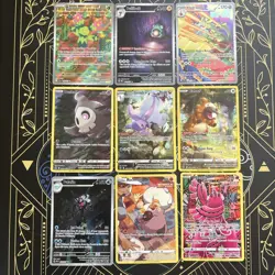 Pokemon Full Art Card Lot (9 Cards) - Image 1