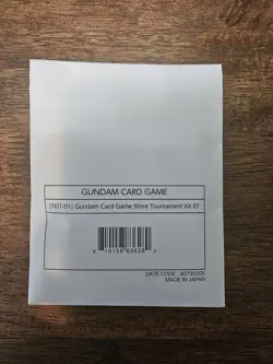 Gundam Card Game Store Tournament Kit TKIT-01 English NEW SEALED TCG - Image 1