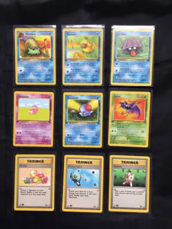 Pokemon Cards: 1st Edition Fossil 20 Card Non-Holo Lot - Image 3