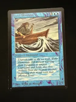 Magic the Gathering: Beta Water Elemental MTG Beta - Image 1