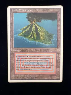 Isola Vulcanica (Volcanic Island) - MTG Italian Revised (FWB), 1995 - Image 1