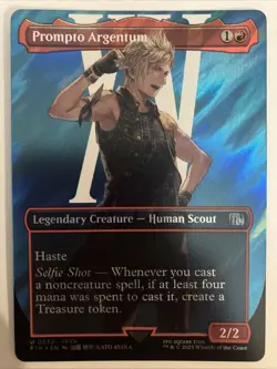 Prompto Argentum - (Borderless) (Surge Foil) MTG Final Fantasy XV FIN #532 - Image 1