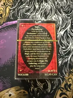 Magic The Gathering 1995 4th Edition Starter Deck Factory Sealed - Image 3