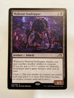 MTG Mukotai Soulripper Kamigawa: Neon Dynasty 113/302 Rare NM/M - Image 1