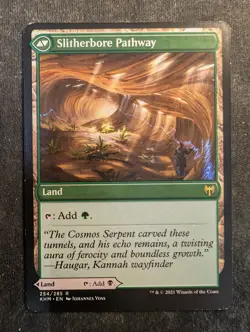 Darkbore Pathway / Slitherbore Pathway - Kaldheim (MTG) - Image 2