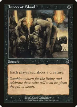 4x Innocent Blood - LP - Odyssey Block - SPARROW MAGIC mtg - Image 1