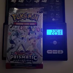 VERY HEAVY! 22.51g Prismatic Evolutions Pokemon TCG Booster Pack (SEALED)✅ - Image 1