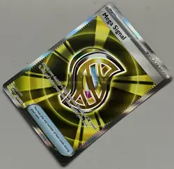 Pokemon Mega Evolution Mega Signal Item Trainer Ultra Rare HoloFoil #171/132 - Image 3