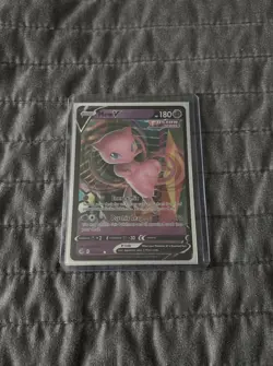 Pokemon TCG Mew V Fusion Strike 113/264 Holo Ultra Rare - Image 1