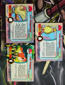 🪽Lot of 3 Topps Chrome Pidgey/Pidgeotto/Pidgeot Vintage Pokemon Collection.NM - Image 3