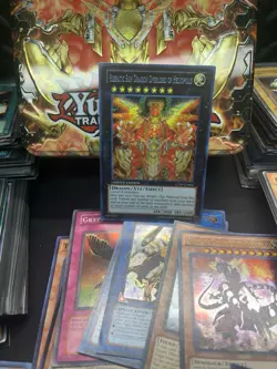 | Yugioh HIERATIC SUN DRAGON OVERLORD Tin Lot + Foils, Rares, Commons NM-HP | - Image 2