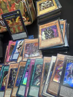 | Yugioh HIERATIC SUN DRAGON OVERLORD Tin Lot + Foils, Rares, Commons NM-HP | - Image 3