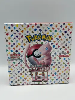 Pokemon Card 151 Booster Box Japanese SV2a - Factory Sealed - Image 1