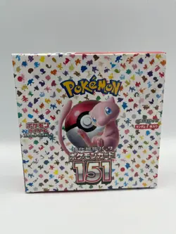Pokemon Card 151 Booster Box Japanese SV2a - Factory Sealed - Image 1