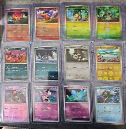 Lot of 22 Pokemon Pokeball Reverse Holo Cards Black Bolt & White Flare M/ NM - Image 1