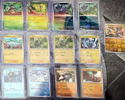 Lot of 22 Pokemon Pokeball Reverse Holo Cards Black Bolt & White Flare M/ NM - Image 2