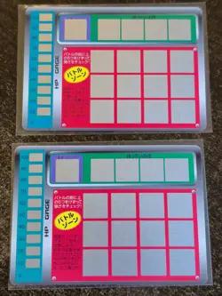 POKEMON SCRATCH TOMY 1997 RARE UNSCRATCHED #19 Rattata & #20 Ratticate Card Lot - Image 2