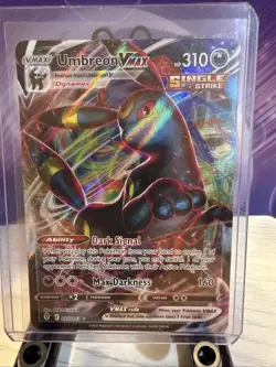 Pokemon TCG Umbreon VMAX Holo Ultra Rare Card Evolving Skies 095/203 Near mint! - Image 1