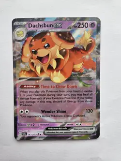 Pokemon TCG Dachsbun EX 67/142 Stellar Crown NM - Pack Fresh Card - Image 1