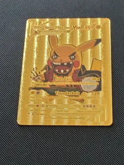 MARSHALL D ONE PIECE PIKACHU POKEMON COSPLAY CARTE CARD NEW HOLO PRISM ANIME - Image 2
