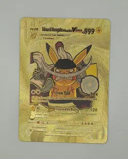 PIKACHU POKEMON EDWARD NEWGATE ONE PIECE PIKA CARTE CARD HOLO PRISM ANIME MANGA - Image 1