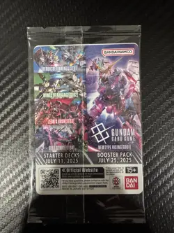 EX Base EXBP-003 Gundam World Tour 2025 Exclusive Promo TCG Card Game English - Image 2