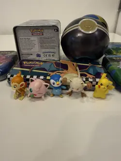Pokemon Tin, Pokeball & Pencil Case Lot - Empty, 5 Minis & 3 Jumbo Cards Empty🔥 - Image 2