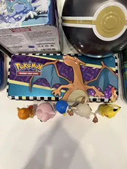 Pokemon Tin, Pokeball & Pencil Case Lot - Empty, 5 Minis & 3 Jumbo Cards Empty🔥 - Image 5