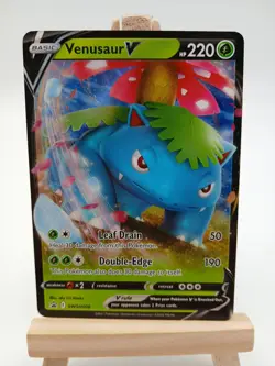 Venusaur V SWSH100 - Sword & Shield - Promo Holo LP Pokemon Card, 2021 - Image 1