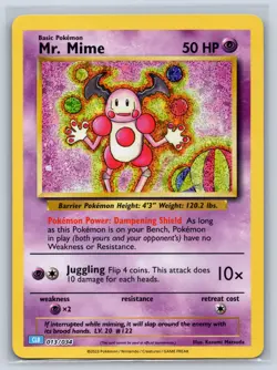 Mr. Mime Holofoil 013/034 Classic Collection Trading Card Game Classic Near Mint - Image 1