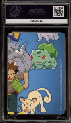 Pokemon Topps James Series 1 Character Card #TV10 AGS 9 Mint - Image 2