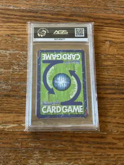 Rosemon Digimon Card Game 2000 Bandai Common Japanese Bo-180 Graded AGS 8.5 - Image 3