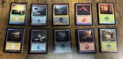 100x Basic Land Set FOIL Retro Innistrad Remastered 10/ea 288-297 Pack Fresh - Image 1