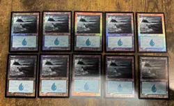 100x Basic Land Set FOIL Retro Innistrad Remastered 10/ea 288-297 Pack Fresh - Image 5