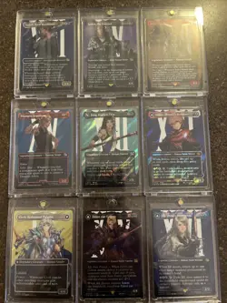Final Fantasy MTG Magic the Gathering Surge Foil Lot Of 9 - Image 1