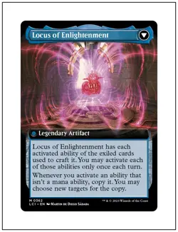 1x Enigma Jewel, Extended Art, Lost Caverns of Ixalan, Magic MTG NM - Image 2