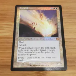 1x Solitude, Retro Frame Foil, Modern Horizons 2, Magic MTG, NM Off Center - Image 1
