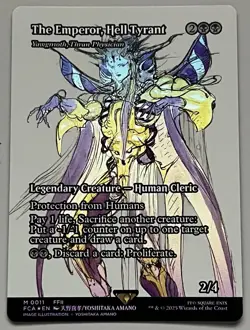 MTG Final Fantasy: Through the Ages Yawgmoth Legendary Creature MYTHIC FOIL 0011 - Image 1