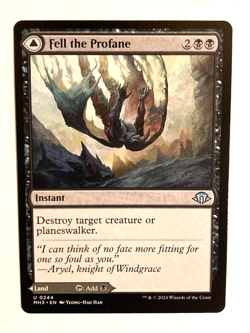 MTG - Fell the Profane / Modern Horizons 3 / Regular / NM - Image 1