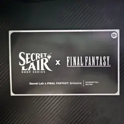 MTG Secret Lair x Final Fantasy: Grimoire [Rainbow Foil] English Edition - Image 1