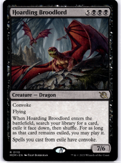 Hoarding Broodlord Regular NM MTG - Image 1