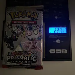 VERY HEAVY! 22.71g Prismatic Evolutions Pokemon TCG Booster Pack (SEALED)✅ - Image 1