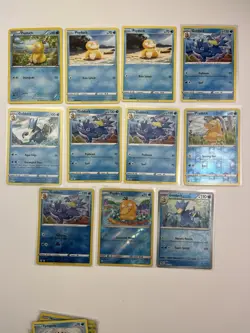 Pokemon Psyduck & Golduck 11 Card Lot Bundle Pokemon TCG - Image 1