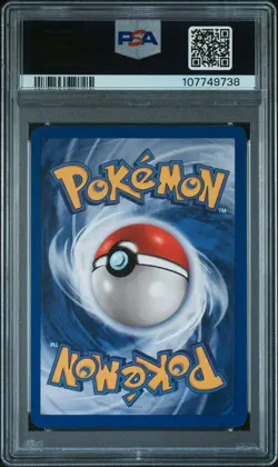 2000 POKEMON ROCKET 1ST ED #80 RAINBOW ENERGY PSA 8 - Image 2