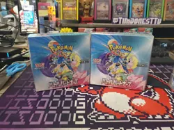 ( 2 ) Battle Partners Booster Box Japanese sv9 Pokemon w/Shrink US SELLER - Image 1