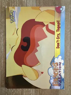 Don't Cry Togepi #43 - Topps Pokemon Pikachu's Vacation - Silver Foil HP - Image 1