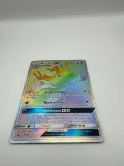 Pokemon TCG Kingdra GX SM Black Star Promo SM155 Holo Secret Ultra Rare NM CLEAN - Image 2